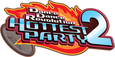 Dance Dance Revolution: Hottest Party 2 title screen for Wii